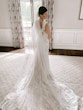 Bride Wearing Lace Backless Wedding Dress Called Chauncey By Sottero And Midgley