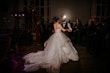 Bride In Tiered Ballgown Yasmin Maggie Sottero With Groom