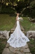 Bride In Romantic Lace Wedding Dress Called Giana By Maggie Sottero