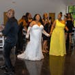 Bride wearing Frederique Royale by Maggie Sottero dancing at her reception