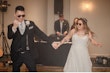 Bride wearing Jessica by Maggie Sottero dancing with her husband