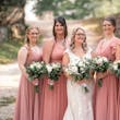 Bride Wearing Sultry Lace Cap Sleeve Wedding Dress Chauncey By Sottero And Midgley