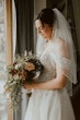 Bride In Strapless Sequin Artemis Maggie Sottero