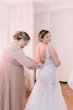 Bride In Fit-and-flare Tulle Aviano Maggie Sottero With Bridesmaid