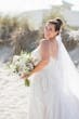 Bride Wearing Lace And Sparkle Tulle Ball Gown Honor Marie By Rebecca Ingram