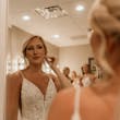 Bride In Sparkle Fit-and-Flare Fontaine By Maggie Sottero