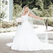 Bride Wearing Lace Ballgown Zachary By Sottero And Midgley