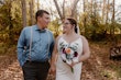 Groom With Bride Wearing Cold Shoulder Crepe Wedding Dress Bracken Lynette By Sottero And Midgley