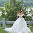  Bride Wearing Sparkle Tulle Ballgown Yasmin By Maggie Sottero 