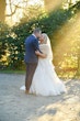 Groom With Bride Wearing Tulle Ballgown Talia By Maggie Sottero