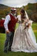 Bride wearing Kingsley wedding gown by Sottero and Midgley with her father