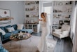 Real Bride In White Wedding Dress Named Sadie By Rebecca Ingram