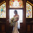 Bride Wearing Josie By Rebecca Ingram