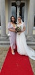 Bride In Wedding Dress With Flutter Sleeves Called Paige By Maggie Sottero