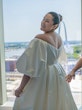 Bride wearing Juniper by Sottero and Midgley