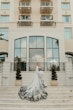 Bride wearing Tristyn wedding dress by Maggie Sottero