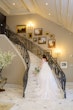 Bride in V neck ballgown called Trinity Lynette by Maggie Sottero