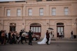 Bride In V-neck Ballgown Fatima Maggie Sottero With Guests