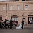 Bride In V-neck Ballgown Fatima Maggie Sottero With Guests