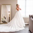 Bride Wearing Lace Ballgown Zachary By Sottero And Midgley