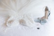 Photo Of Beaded Wedding Dress Called Timbrey By Maggie Sottero With Heels