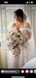 Bride In Floral A-line Britney Maggie Sottero