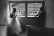 Photo of Bride In Ruffled Wedding Dress Called Timbrey By Maggie Sottero