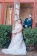  Bride Wearing Sparkly Lace Wedding Dress Called Essex By Sottero And Midgley With Groom