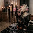 Gothic Wedding Table Setting