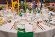 Centerpieces and table settings