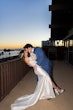 Bride Wearing Twyla By Rebecca Ingram