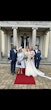 Bride In Wedding Dress With Flutter Sleeves Called Paige By Maggie Sottero