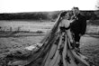 Bride Wearing Black Ballgown Norvinia By Sottero And Midgley