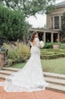 Bride In Unique Lace Wedding Dress Called Cruz By Sottero And Midgley