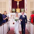 Groom With Bride Wearing Long Sleeve Lace Form Fitting Wedding Dress Tina Dawn By Rebecca Ingram