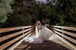 Bride Wearing Sparkly Princess Wedding Dress Called Elton By Sottero And Midgley With Groom