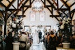 Bride Wearing Shimmery Princess Bridal Gown Called Tiffany By Maggie Sottero Getting Married Indoors