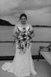 Bride wearing Tuscany Marie wedding dress by Maggie Sottero