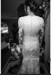 Bride Wearing Modest Lace Wedding Dress Called Tuscany Leigh By Maggie Sottero