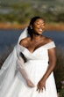 Bride wearing Tatiana wedding dress by Maggie Sottero