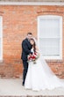 Bride Wearing Anniston By Maggie Sottero