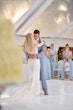 Groom With Bride Wearing Sheath Crepe Wedding Dress Cambridge By Sottero And Midgley