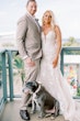 Bride Wearing Hattie By Rebecca Ingram
