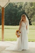 Bride In Ivory A-line Jill Rebecca Ingram 