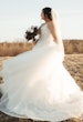 Bride In Tulle A-Line Wedding Dress Called Lorraine Lane Marie By Rebecca Ingram