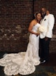 Bride Wearing Tuscany Royale By Maggie Sottero