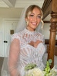 Bride wearing Yates wedding dress by Maggie Sottero