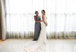 Mother of the Bride with Bride Wearing Sexy Boho Wedding Dress Called Tuscany by Maggie Sottero.