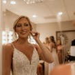 Bride In Sparkle Fit-and-Flare Fontaine By Maggie Sottero