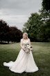 Bride In Beaded A-line Marvine Sottero And Midgley